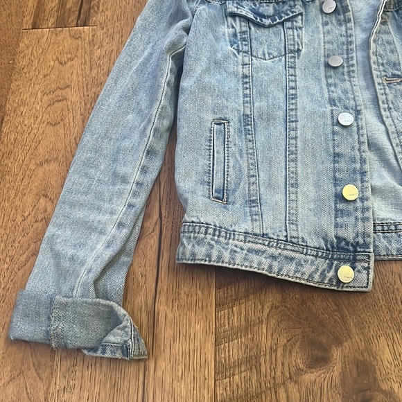 Tractr Girl’s Denim Jacket Size M - Picture 4 of 6